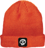 ZERO SKULL PATCH BEANIE ORANGE