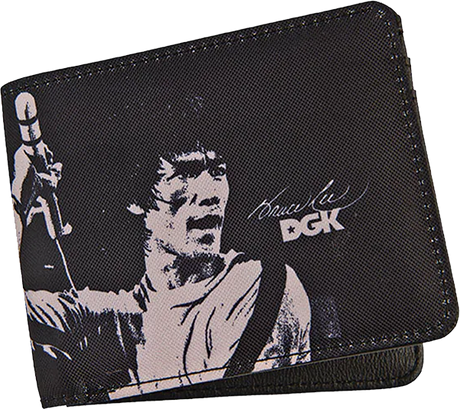DGK BRUCE LEE IMPACT WALLET BLACK