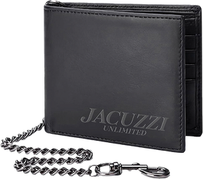 JACUZZI CHAIN WALLET BLACK