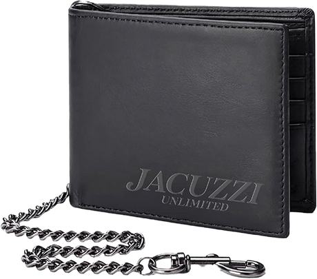JACUZZI CHAIN WALLET BLACK