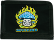 SPITFIRE MUSHROOM BIGHEAD WALLET BI-FOLD WALLET BLK/YEL