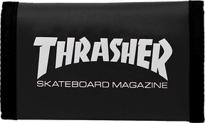 THRASHER SKATE MAG WALLET BLACK