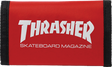 THRASHER SKATE MAG WALLET RED