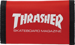 THRASHER SKATE MAG WALLET RED