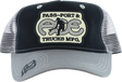 ACE PASSPORT PACKERS TRUCKER HAT ADJ-BLACK/STEEL