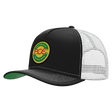 ACE RASTA SEAL TRUCKER HAT ADJ-BLACK