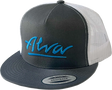 ALVA OG LOGO MESH TRUCKER HAT ADJ-GREY/WHT/LT.BLUE