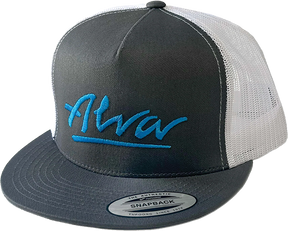 ALVA OG LOGO MESH TRUCKER HAT ADJ-GREY/WHT/LT.BLUE
