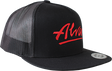 ALVA OG LOGO MESH TRUCKER HAT ADJ-BLACK/RED