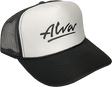 ALVA OG LOGO HAT ADJ-WHITE/BLACK