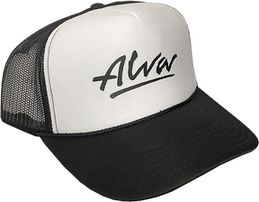 ALVA OG LOGO HAT ADJ-WHITE/BLACK