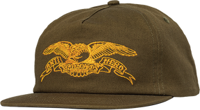 ANTI HERO BASIC EAGLE HAT ADJ-BROWN/ORG/BLK
