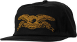 ANTI HERO BASIC EAGLE HAT ADJ-BLACK/GOLD