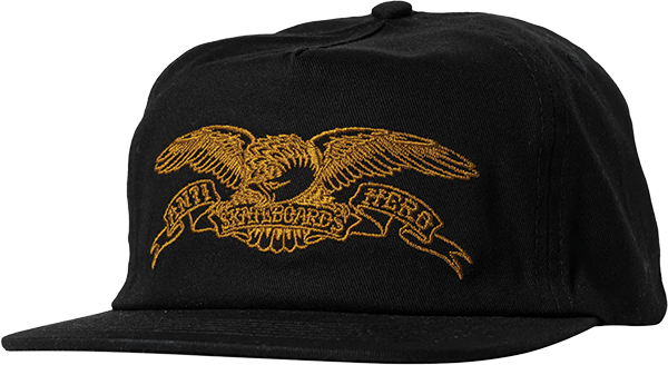 ANTI HERO BASIC EAGLE HAT ADJ-BLACK/GOLD