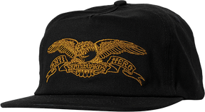 ANTI HERO BASIC EAGLE HAT ADJ-BLACK/GOLD