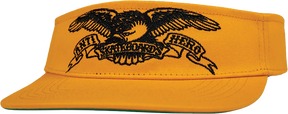 ANTI HERO BASIC EAGLE VISOR HAT ADJ-ORG/BLK