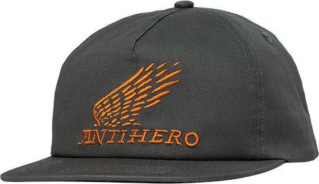 ANTI HERO MOTORIZED HAT ADJ-CHARCOAL/ORG