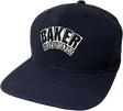 BAKER ARCH LOGO HAT ADJ-NAVY