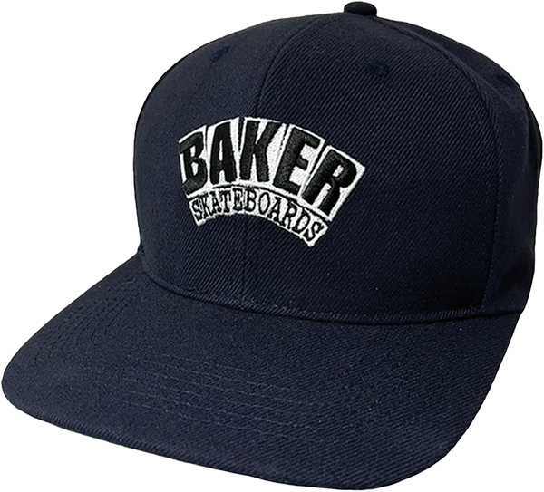 BAKER ARCH LOGO HAT ADJ-NAVY