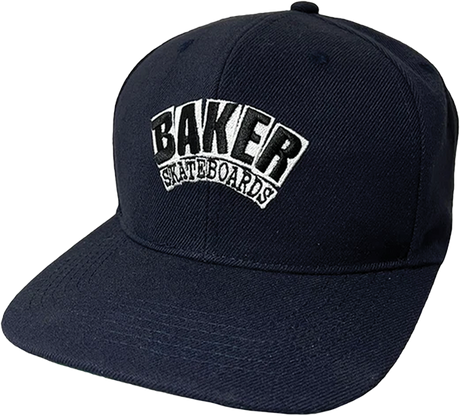 BAKER ARCH LOGO HAT ADJ-NAVY