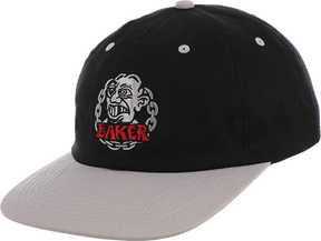 BAKER CHAIN HAT ADJ-BLK/TAN