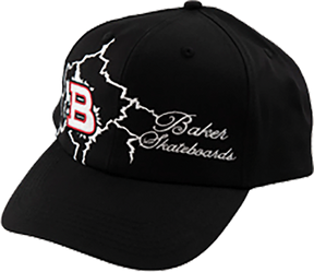 BAKER ELECTRIFIED B HAT ADJ-BLK