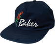 BAKER ROSES HAT ADJ-NAVY