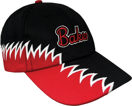 BAKER SNAP ON HAT ADJ-BLK/RED