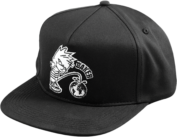 BAKER WHIZZ KID HAT ADJ-BLACK
