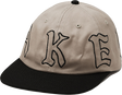 BAKER WRAPPED HAT ADJ-KHAKI/RED