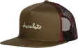 CHOC CHUNK TRUCKER HAT ADJ-OLIVE/BLK