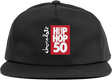 CHOCOLATE INTERSCOPE RECORDS INTER50 5P HAT ADJ-BLACK