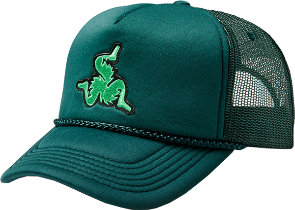 CALL ME BEAR LEGS TRUCKER HAT ADJ-AQUA