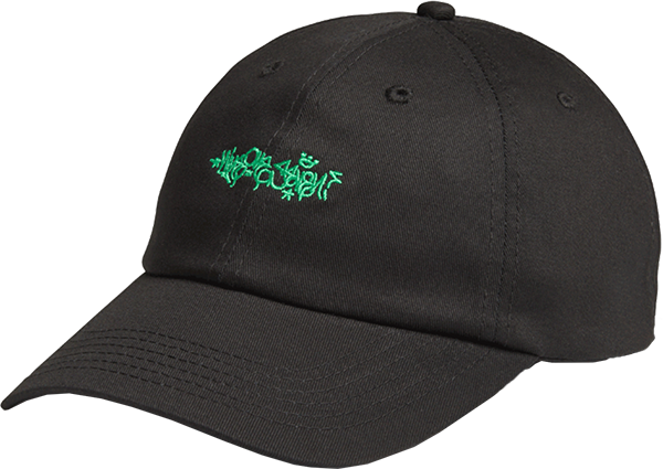 CALL ME 917 GREEN FLOW HAT ADJ-BLACK