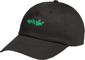 CALL ME 917 GREEN FLOW HAT ADJ-BLACK