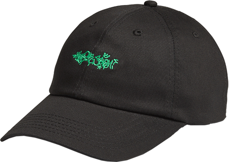 CALL ME 917 GREEN FLOW HAT ADJ-BLACK
