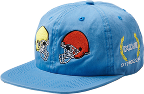CALL ME HEAD TO HEAD HAT ADJ-BLUE