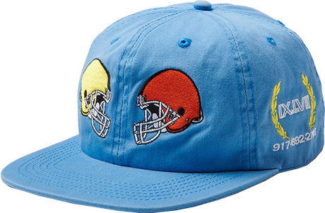 CALL ME HEAD TO HEAD HAT ADJ-BLUE