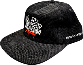 CALL ME 917 TWIN TURBO RACING CORDUROY HAT BLACK