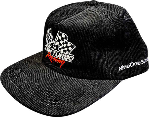CALL ME 917 TWIN TURBO RACING CORDUROY HAT BLACK