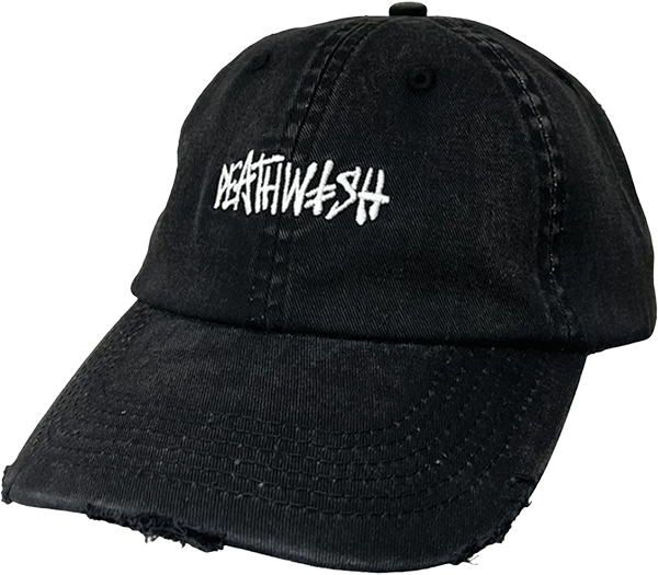 DEATHWISH MANNY DAD HAT ADJ-BLACK