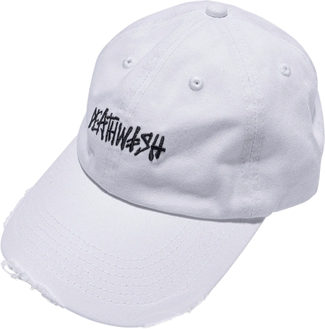 DEATHWISH MANNY DAD HAT ADJ-WHITE