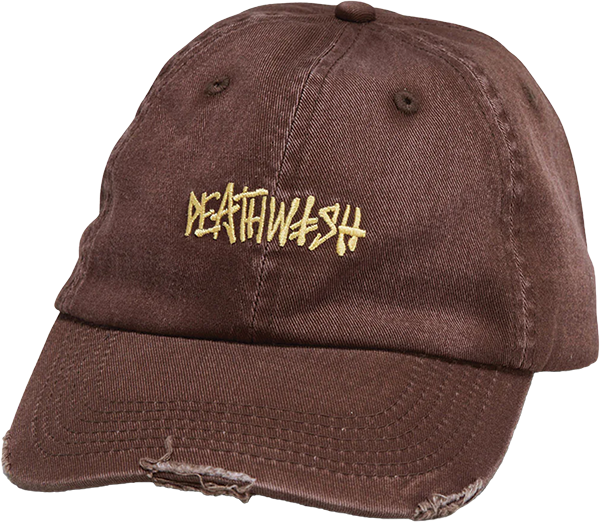 DEATHWISH MANNY DAD HAT ADJ BROWN