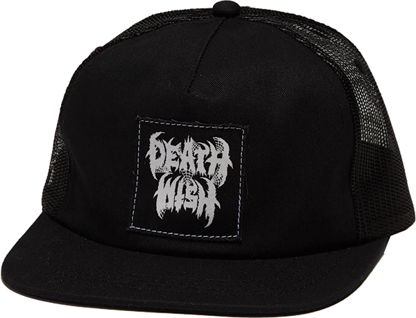 DEATHWISH NIGHTRIDER TRUCKER HAT ADJ-BLK