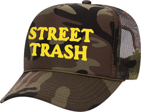 DEATHWISH STREET TRASH TRUCKER HAT ADJ-CAMO