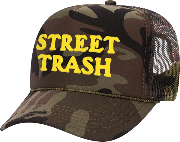DEATHWISH STREET TRASH TRUCKER HAT ADJ-CAMO
