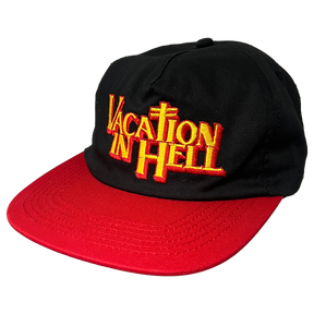 DW VACATION SNAPBACK HAT ADJ-BLK/RED