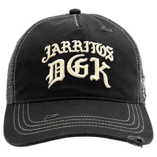 DGK JARRITOS JUEGO TRUCKER HAT ADJ-BLK/GREY