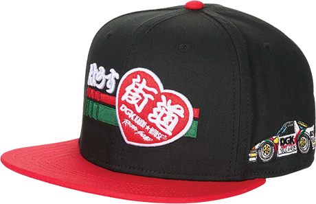 DGK KAIDO HOUSE RACEWAY HAT ADJ-BLK