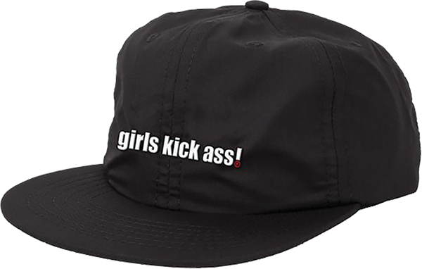 FOUNDATION GIRLS KICK ASS HAT ADJ-BLACK